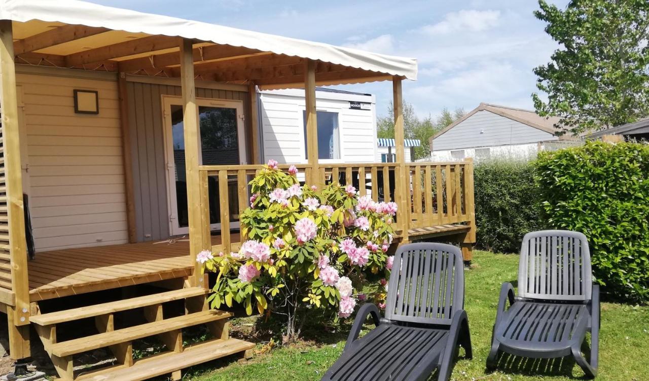 Camping De La Plage De Cleut-Rouz Fouesnant Exterior foto