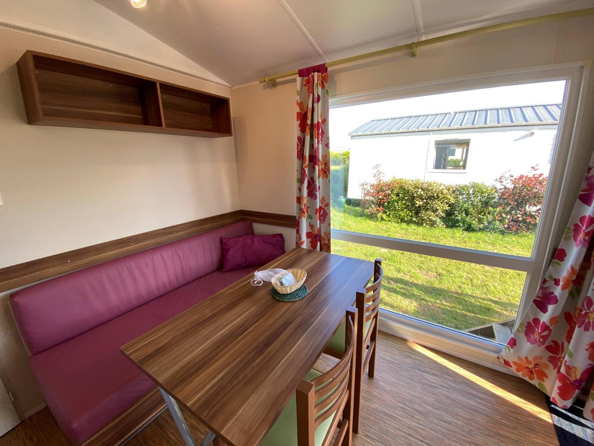 Camping De La Plage De Cleut-Rouz Fouesnant Exterior foto
