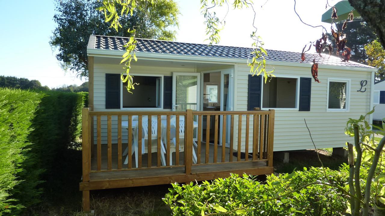 Camping De La Plage De Cleut-Rouz Fouesnant Exterior foto